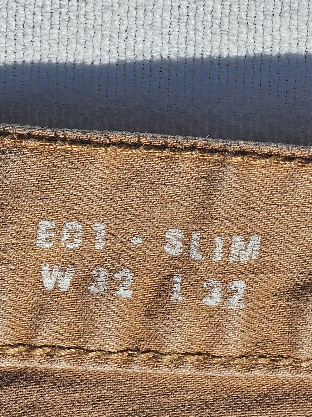 Element Men’s Skinny Jeans in Brown - Picture 3 of 6